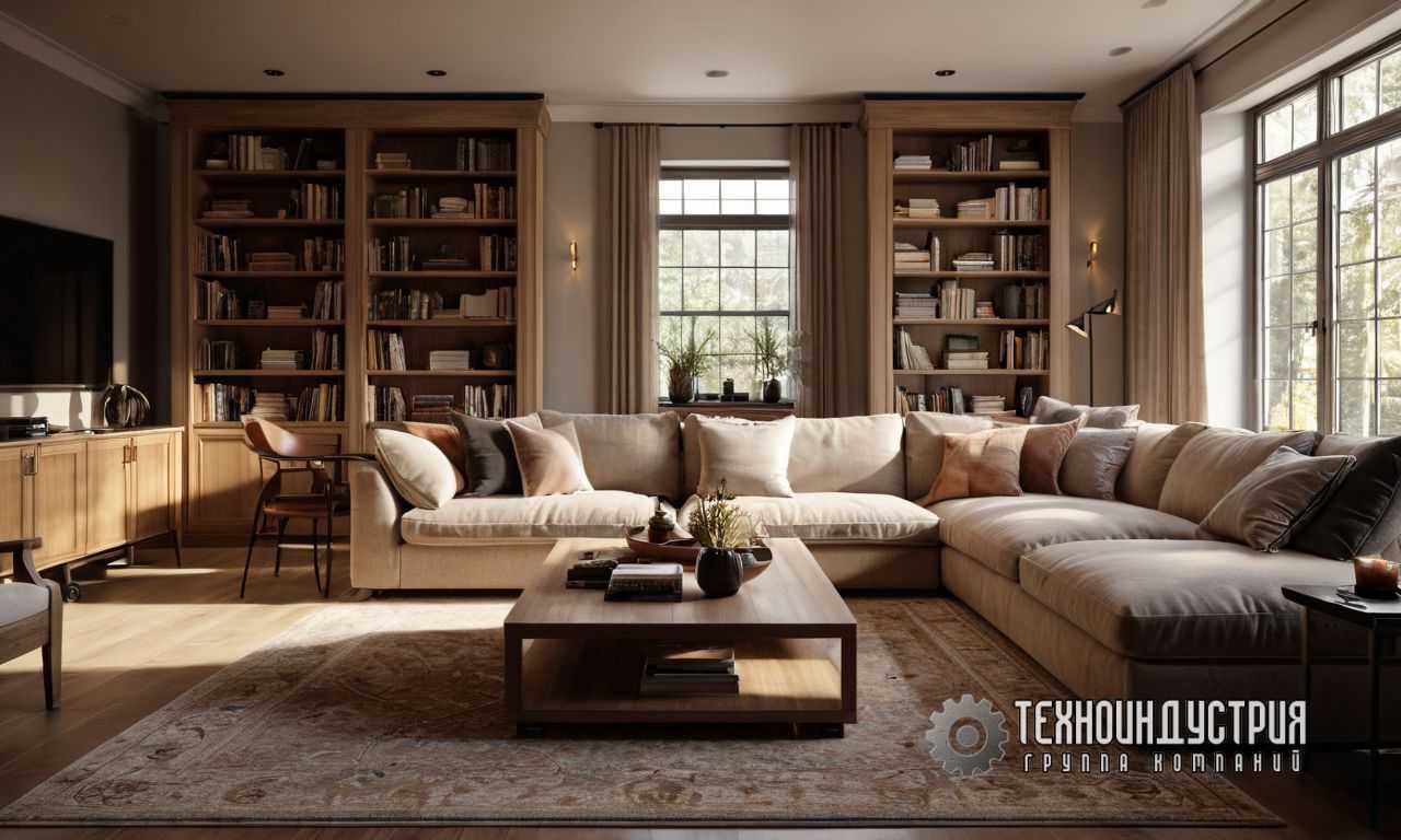 Мебель для хозяйственной комнаты с удобным местом для корзин для хранения