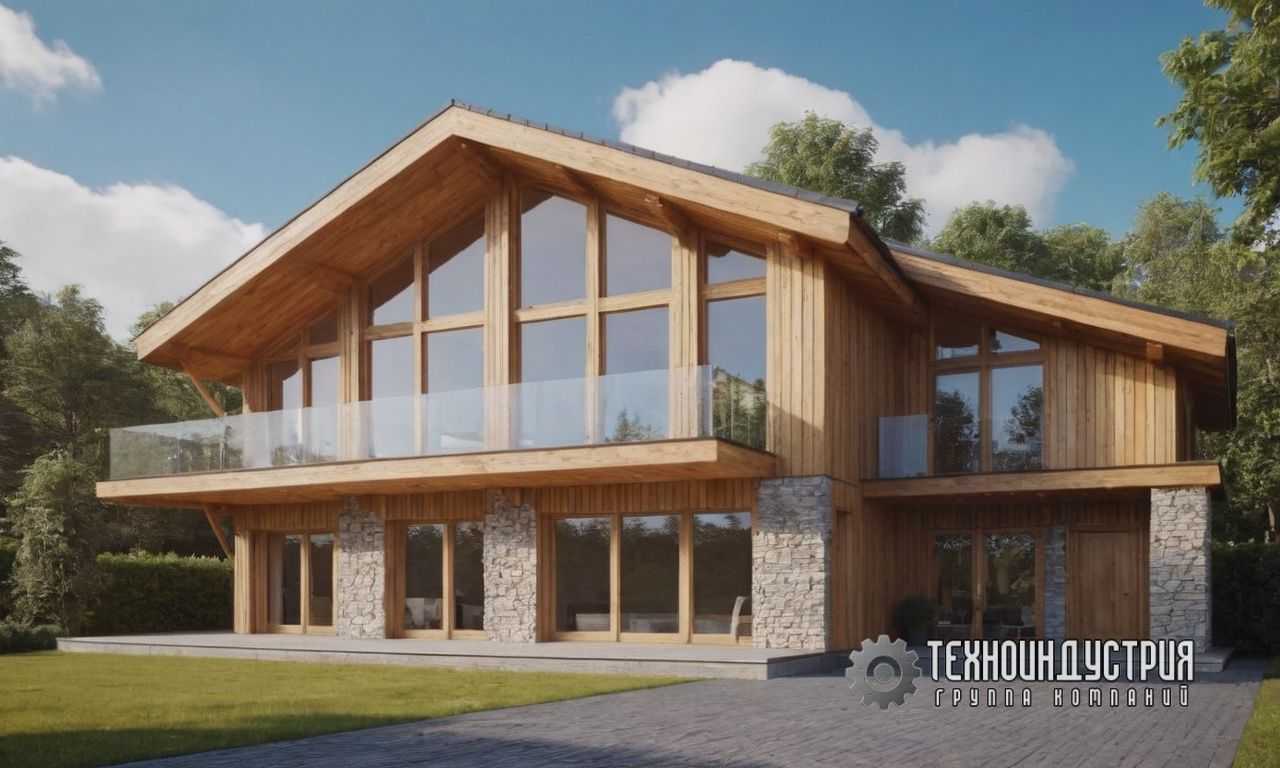 Идеи для стильных фасадов с комбинированной отделкой