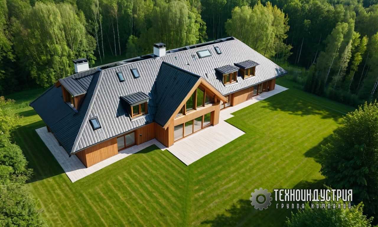 Зелёная кровля для энергосбережения и повышения устойчивости зданий
