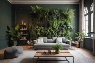 Использование зелени в дизайне интерьера: создайте атмосферу природы в своем доме.
