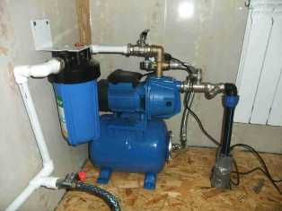 Монтаж и обслуживание насосной станции для водоснабжения дома